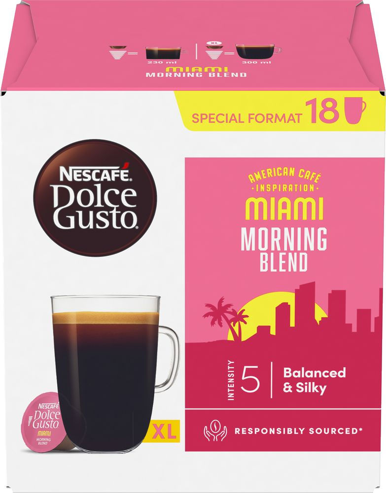 Levně Nescafé Dg Grande Miami kapsle 18 ks