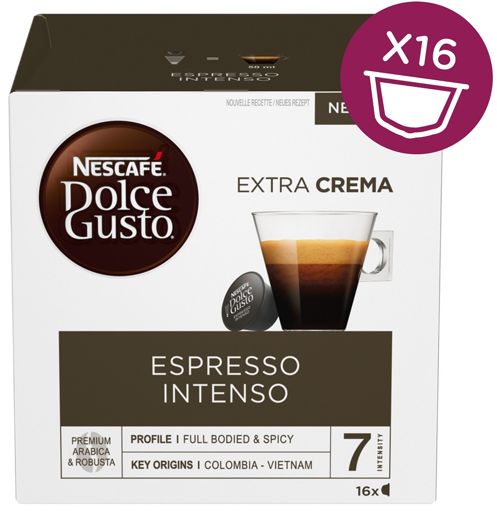 Levně Nescafé Dolce Gusto Espresso Intentenso 16 Cap