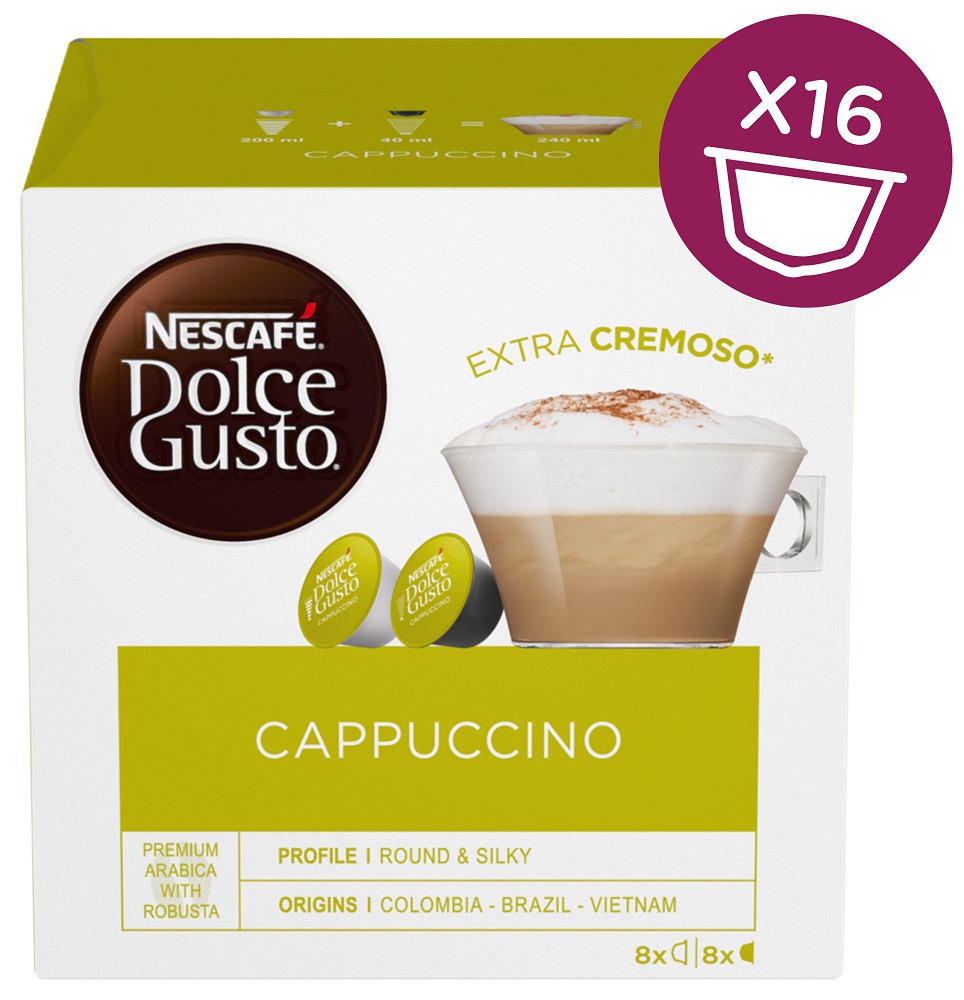 Levně Nescafé Dolce Gusto Cappuccino 16 Cap