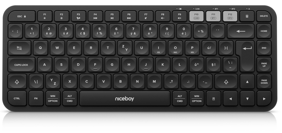 Levně Niceboy klávesnice Office K30x Bt
