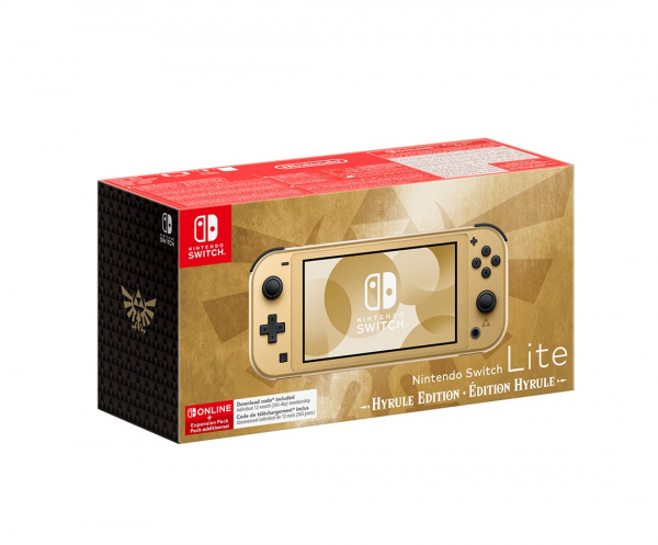 Nintendo herní konzole Switch Lite Hyrule +12M Nso+ep