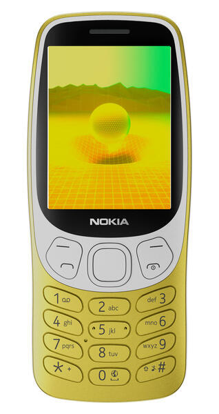 Nokia mobilní telefon 3210 4G Ds Gold 2024