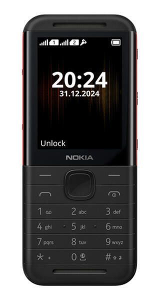 Nokia mobilní telefon 5310 Ds Black Red 2024
