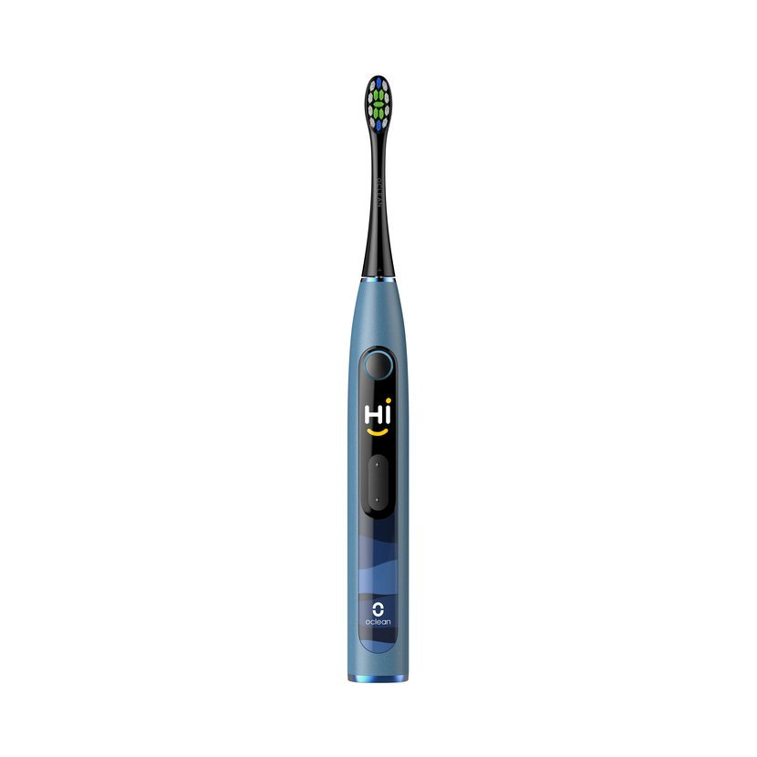 Levně Oclean elektrický zubní kartáček sonický kartáček X10 modrý