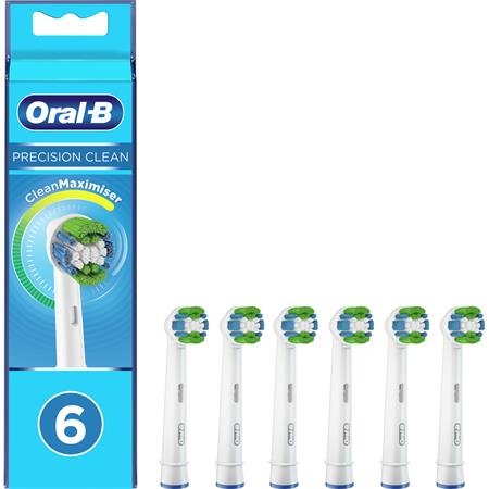 Levně Oral-b Eb 20-6 Precision clean náhradní hlavice s Technologií Cleanmaximiser, 6 ks