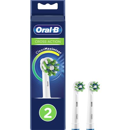 Levně Oral-b Eb 50-2 Crossaction náhradní hlavice s Technologií Cleanmaximiser, 2 ks