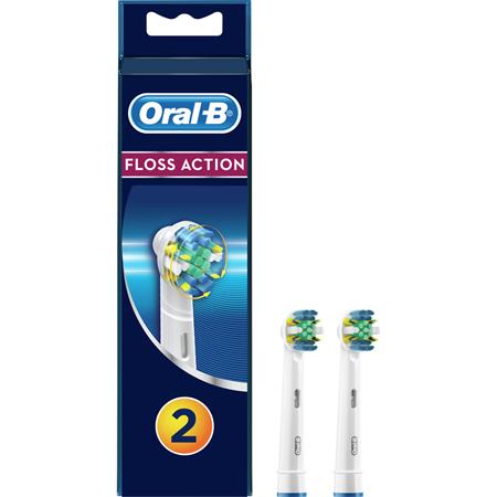 Levně Oral-b Eb 25-2 Floss Action náhradní hlavice s Technologií Cleanmaximiser, 2 ks