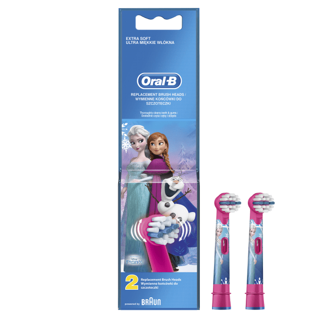Levně Oral-b elektrický zubní kartáček Eb 10-2 Kids Frozen 2ks