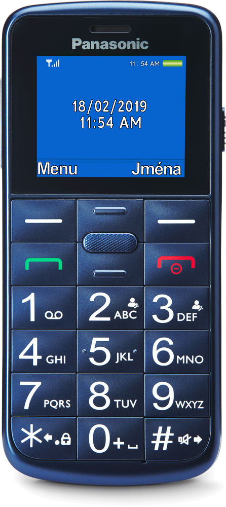 Panasonic mobilní telefon Kx-tu110 Blue
