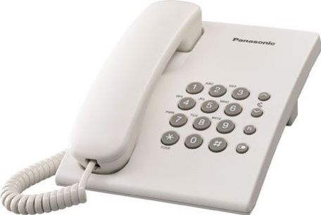 Panasonic drátový telefon Kx-ts500fxw (bílý)