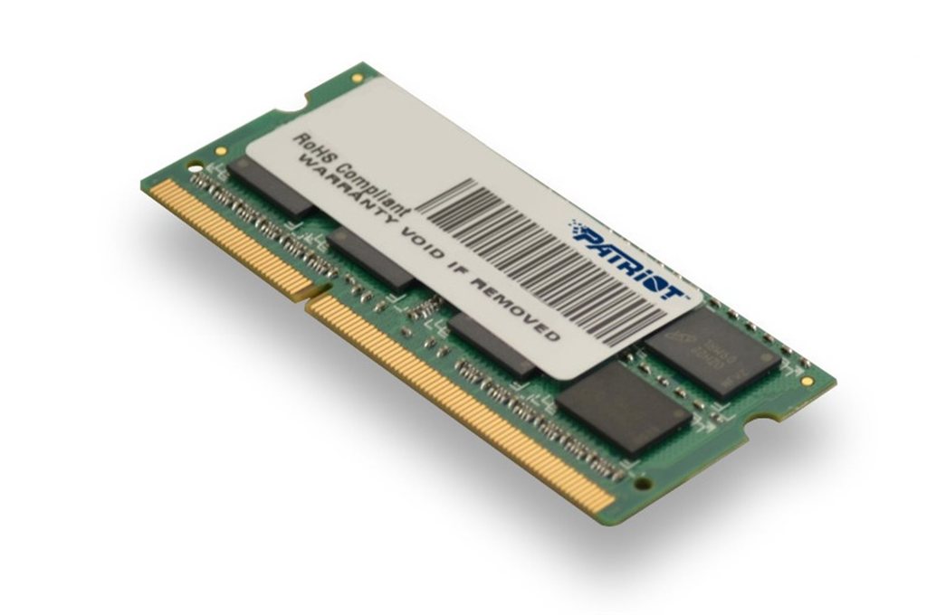 Patriot 4Gb So-dimm Ddr3-1600mhz 1,35V Sr Psd34g1600l81s