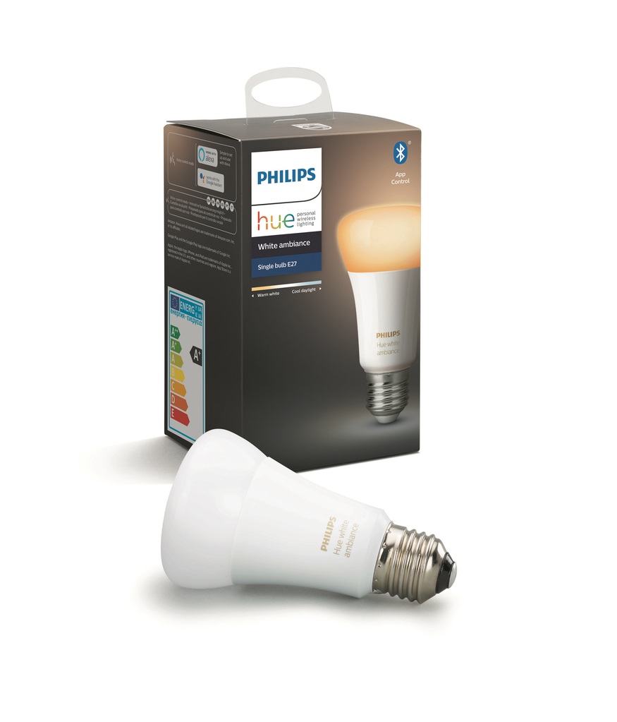 Philips Hue Bluetooth LED žárovka E27 9W 2200-6500K