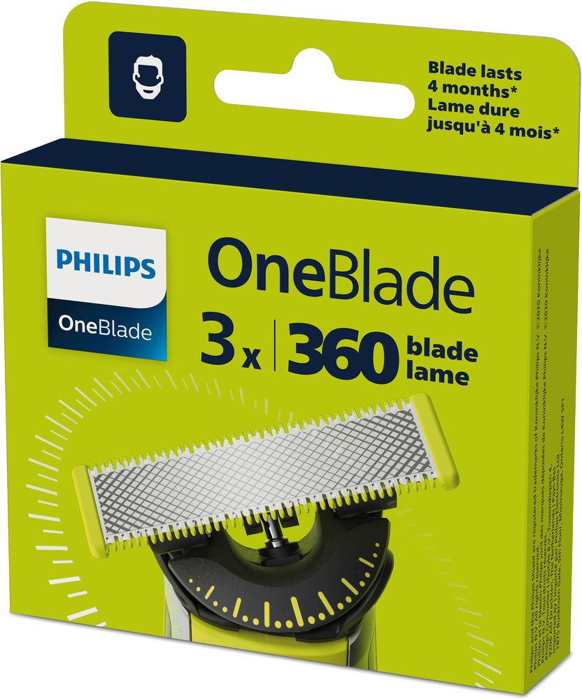 Levně Philips Qp430/50 Oneblade 3 ks