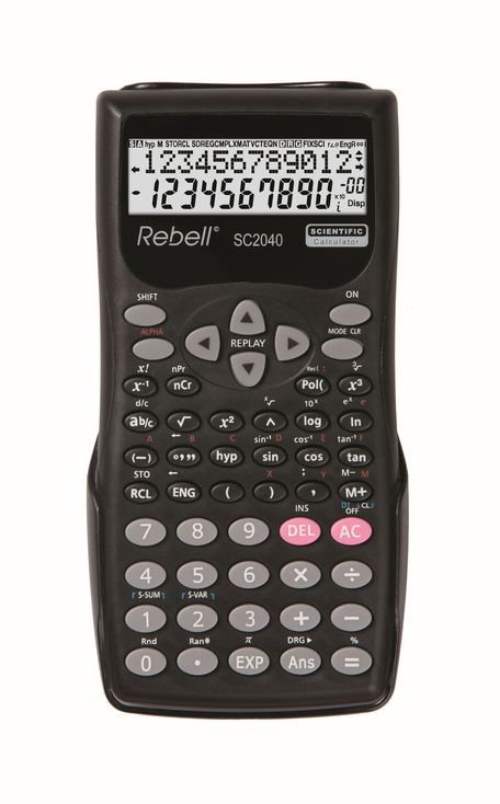 Levně kalkulačka Vědecká kalkulačka Rebell Sc2040, 240 funkcí