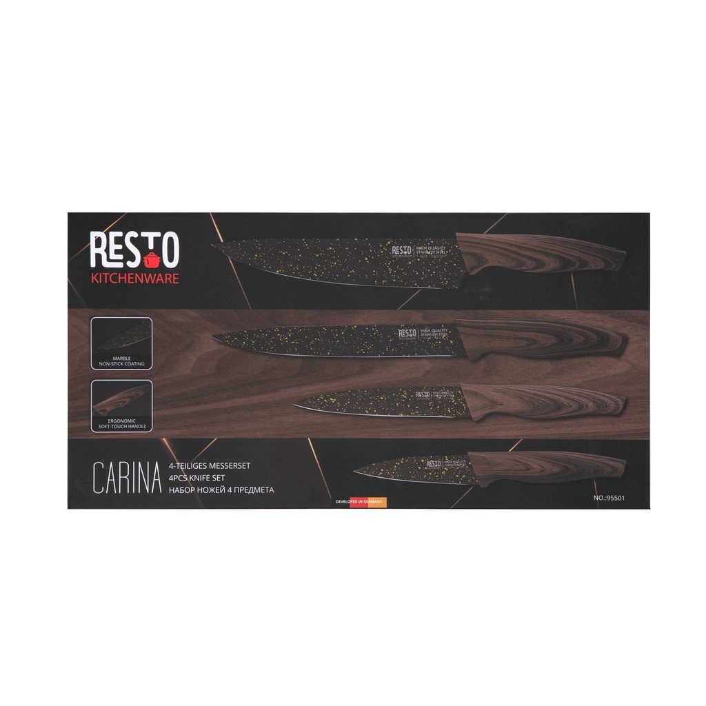 Levně Resto 95501 Set nožů - 4 kusy