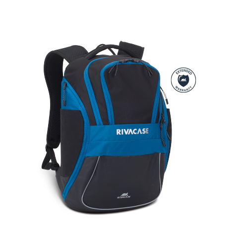 RivaCase 5225 batoh na notebook 15,6" černá/modrá + DOPRAVA ZDARMA