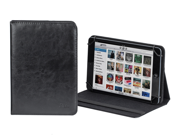 Levně Riva Case pouzdro na tablet 3003 pouzdro na tablet 8" kožený vzhled, černé