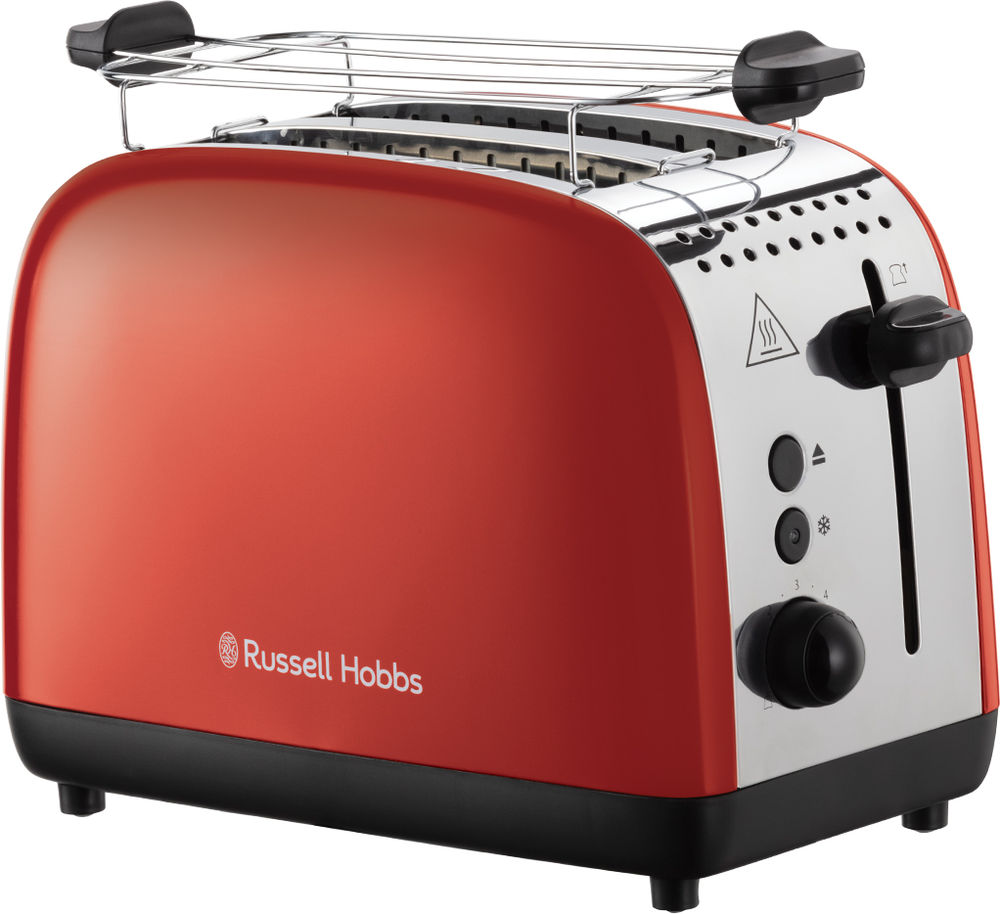 Russell Hobbs 26554-56/RH Colours Plus 2S Toaster Red