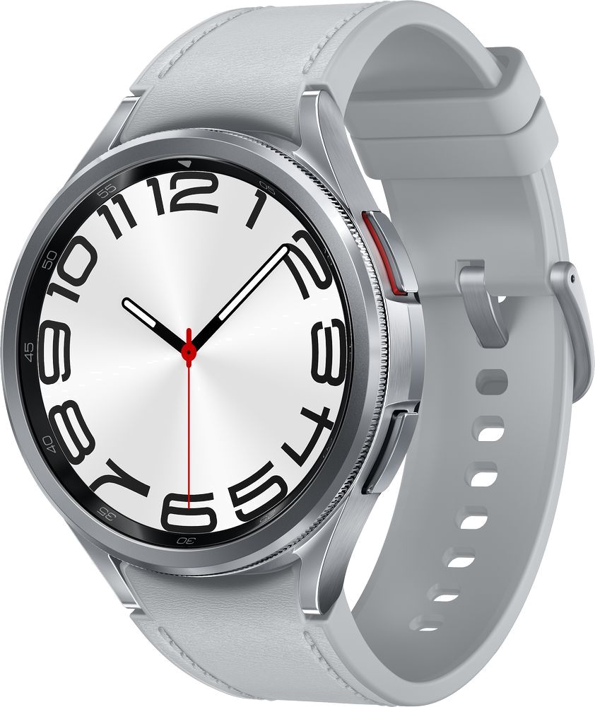 Levně Samsung Galaxy chytré hodinky Watch6 Classic 47mm Silver