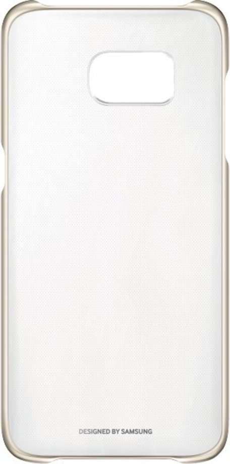 Levně Samsung pouzdro na mobil Ef-qg935cf Clear Cover Galaxy S7e, Gold