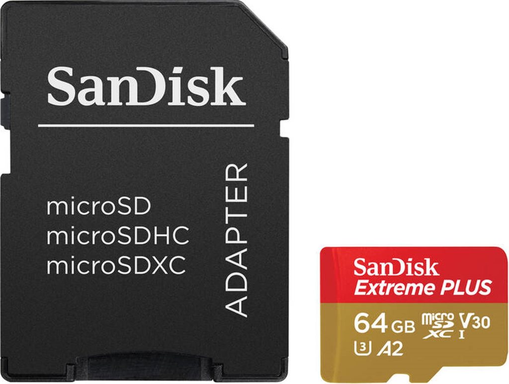 SanDisk MicroSDXC 64GB UHS-I,U3,Class 10
