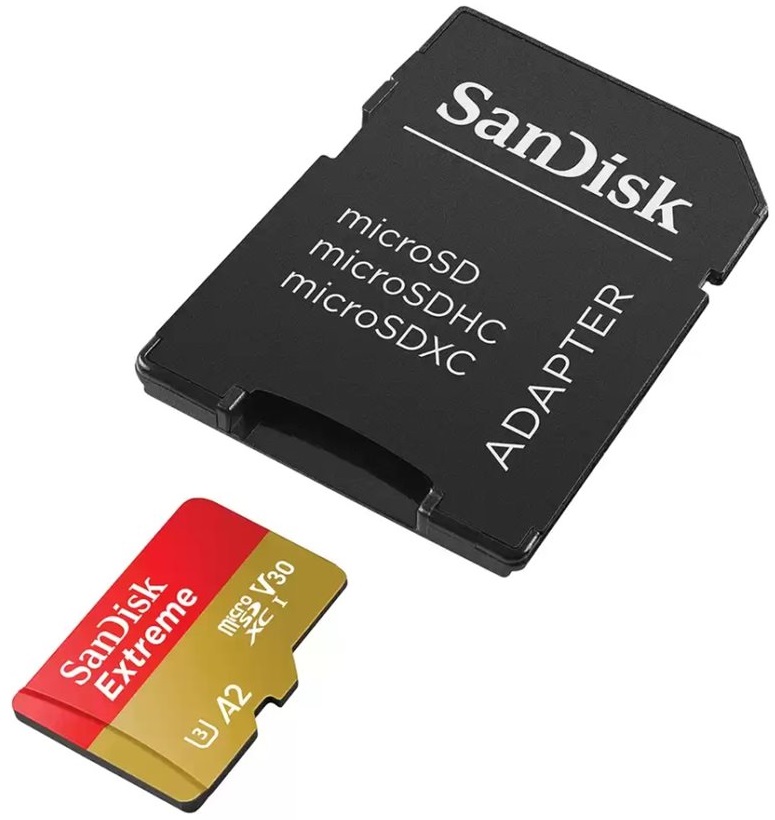 Levně Sandisk Extreme paměťová karta microSDXC 512Gb +adaptér
