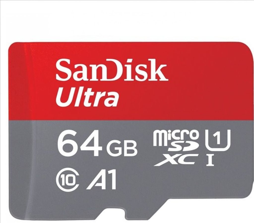 Levně Sandisk paměťová karta Ultra microSDXC 64Gb 140Mb/s + adaptér