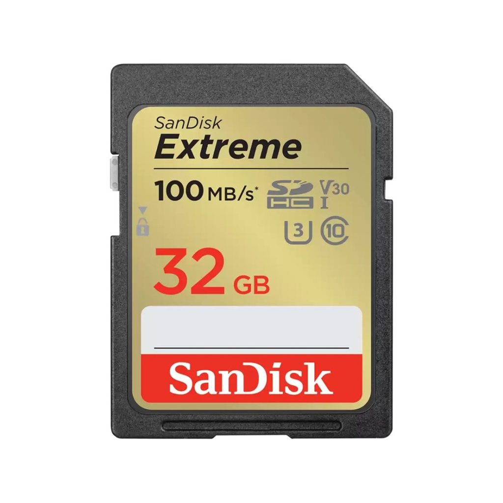 Levně Sandisk Extreme paměťová karta Sdhc 32Gb 100Mb/s V30 Uhs-i U3