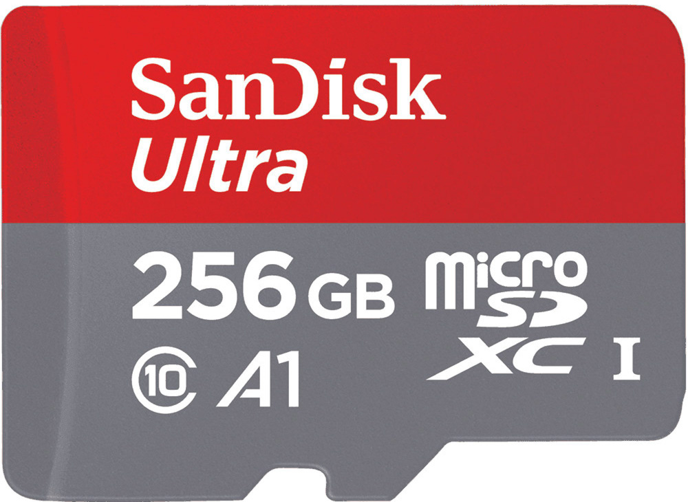 Sandisk paměťová karta Ultra microSDXC 256Gb 150Mb/s + adaptér