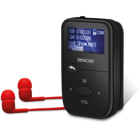 Sencor SFP 4408 BK 8GB MP3 PLAYER