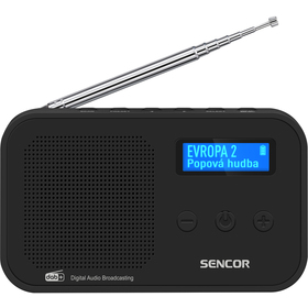 Levně Sencor radiopřijímač Srd 7200 B Dab+/fm