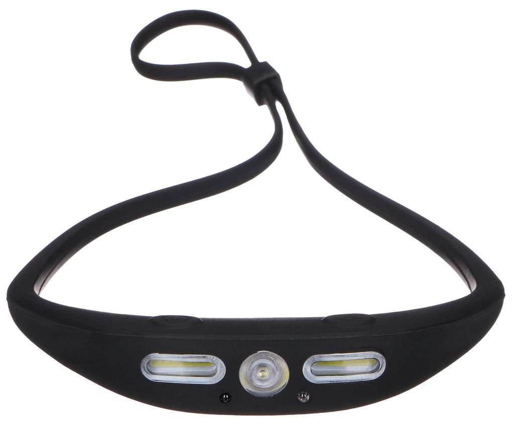 svítilna Čelovka s gumovým páskem a senzorem Headlamp sensor 1, 160 lm, Xpg Led, Cob, Usb Sixtol