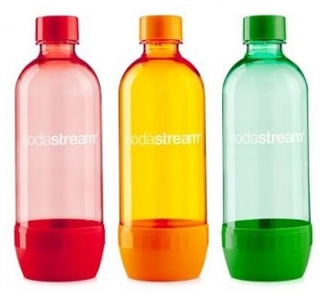 Láhev Sodastream TriPack 1l orange/red/green