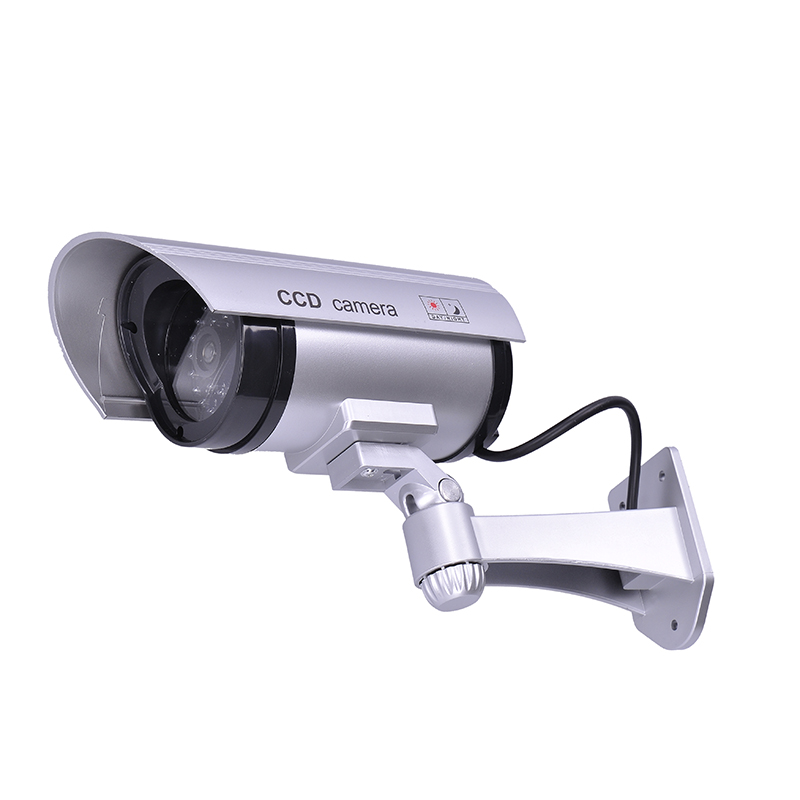 Solight bezpečnostní kamera maketa bezpečnostní kamery, na stěnu, Led dioda, 2 x Aa