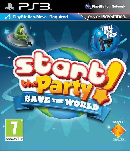 HRA PS3 Start the Party! Save the World