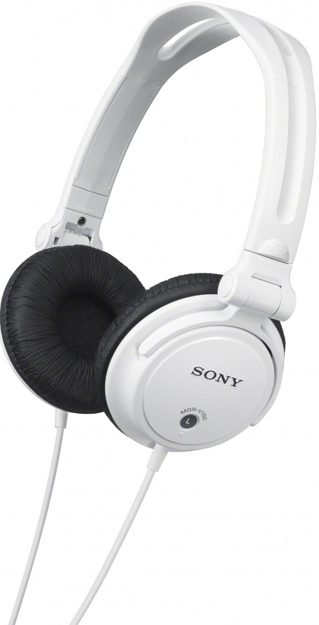 Levně Sony sluch.MDR-V150W, bílá