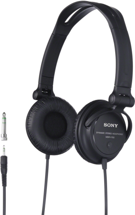 Levně Sony sluch. Mdr-v150b,černá