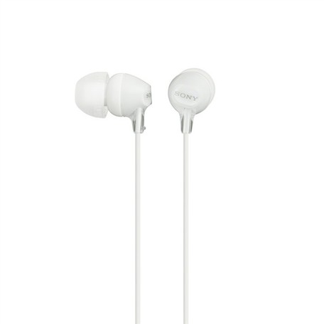 Levně Sony Mdr-ex15lpw.ae hudební sluchátka do uší,White