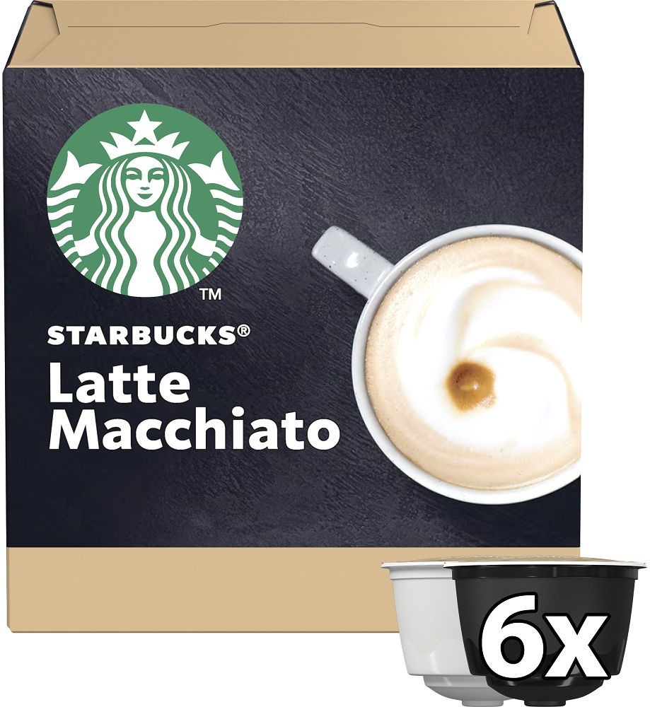 Levně Kávové kapsle Starbucks Latte Macchiato by Nescafe Dolce Gusto