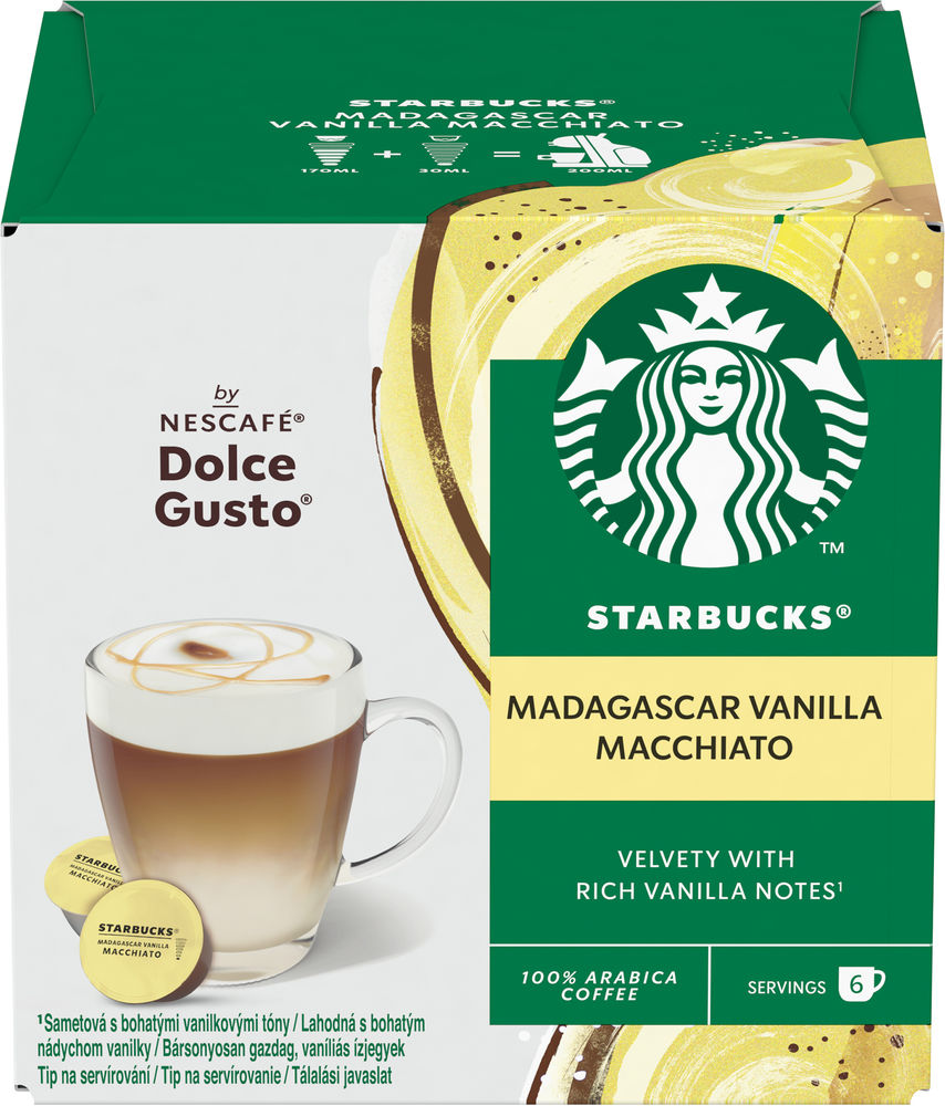 Levně Starbucks Madagaskar Vanilla Latte Macchiato