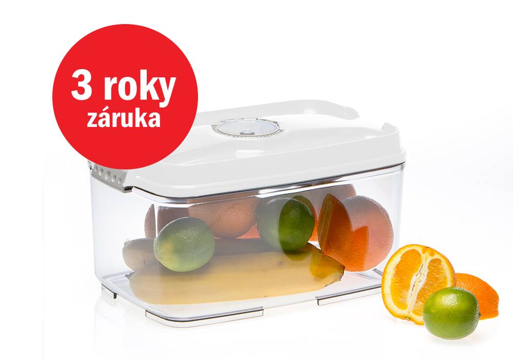 Status Tritan vakuová dóza 4,5l 178701, bílá