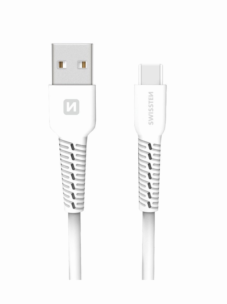 Swissten datový kabel USB / USB-C 1M W