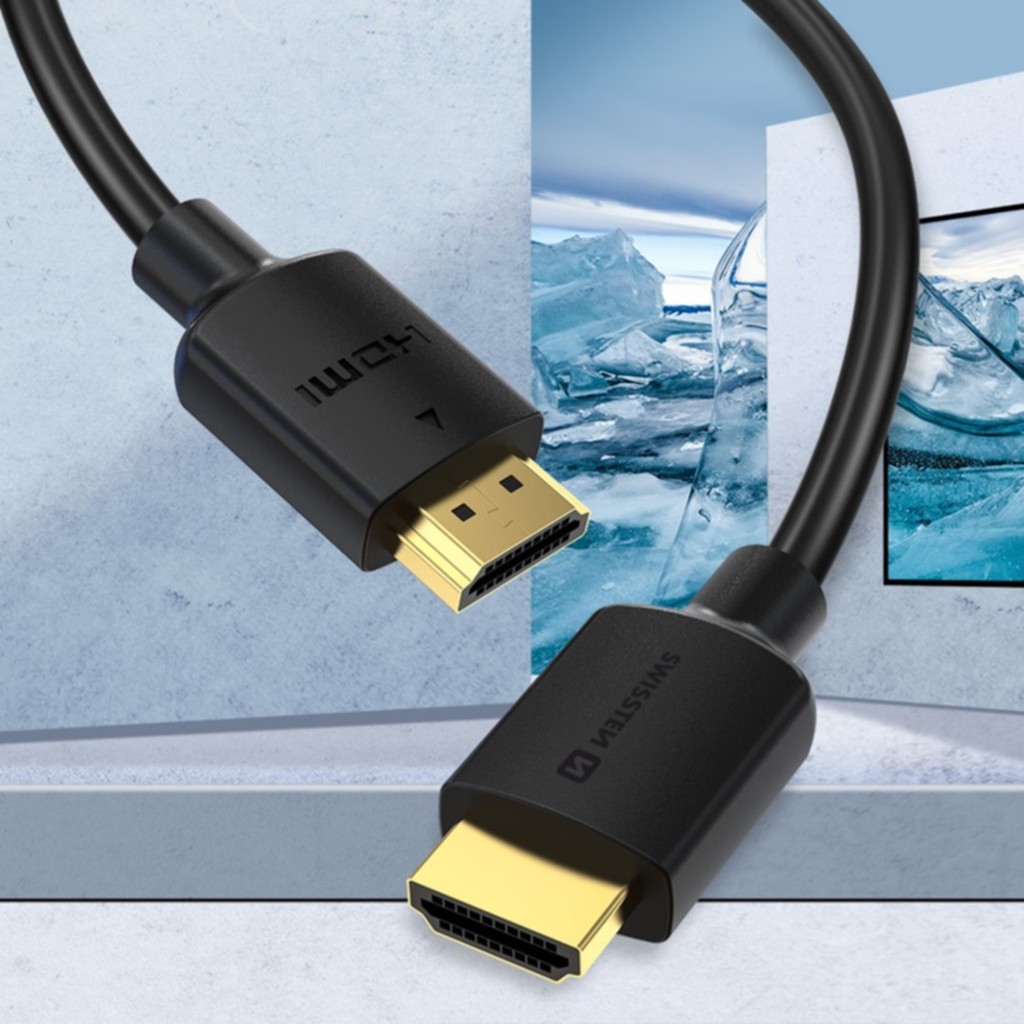 Swissten Hdmi kabel Kabel Hdmi/hdmi 4K 60Hz 1,0 M