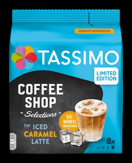 Tassimo Jacobs Latte Iced Caramel 268g