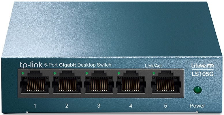 TP-Link LS105G 5xGigabit Desktop Switch fanless