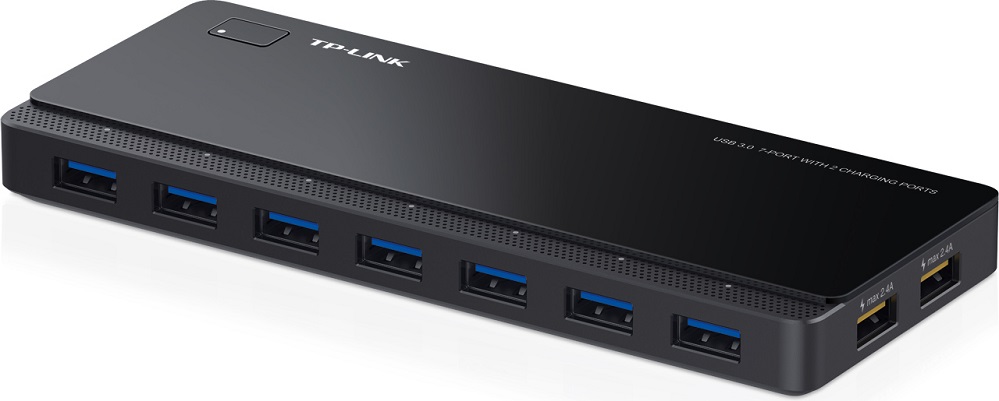 TP-LINK UH720 Rozbočovač se 7 porty USB 3.0, s 2 porty pro nabíjení (2.4A max)