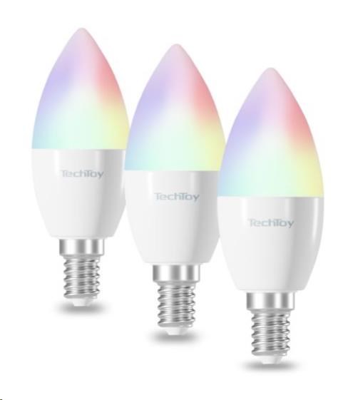 TechToy Bulb RGB 4.5W E14 3pcs set