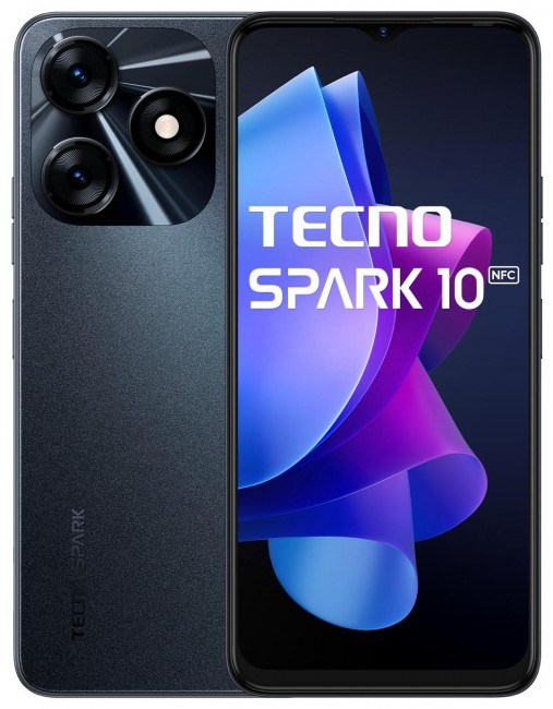 Levně Tecno smartphone Spark 10 Nfc 4Gb/128gb Meta Black