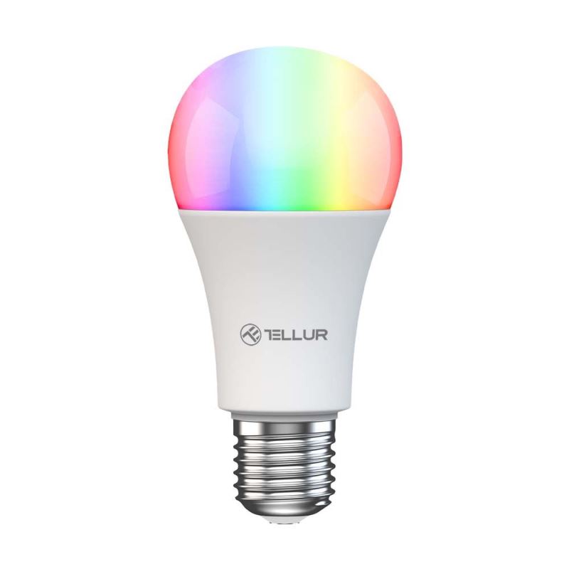 Tellur WiFi Smart žárovka E27 9W RGB