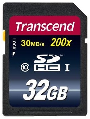 Levně Transcend paměťová karta Ts32gsdhc10 Sdhc karta 32Gb